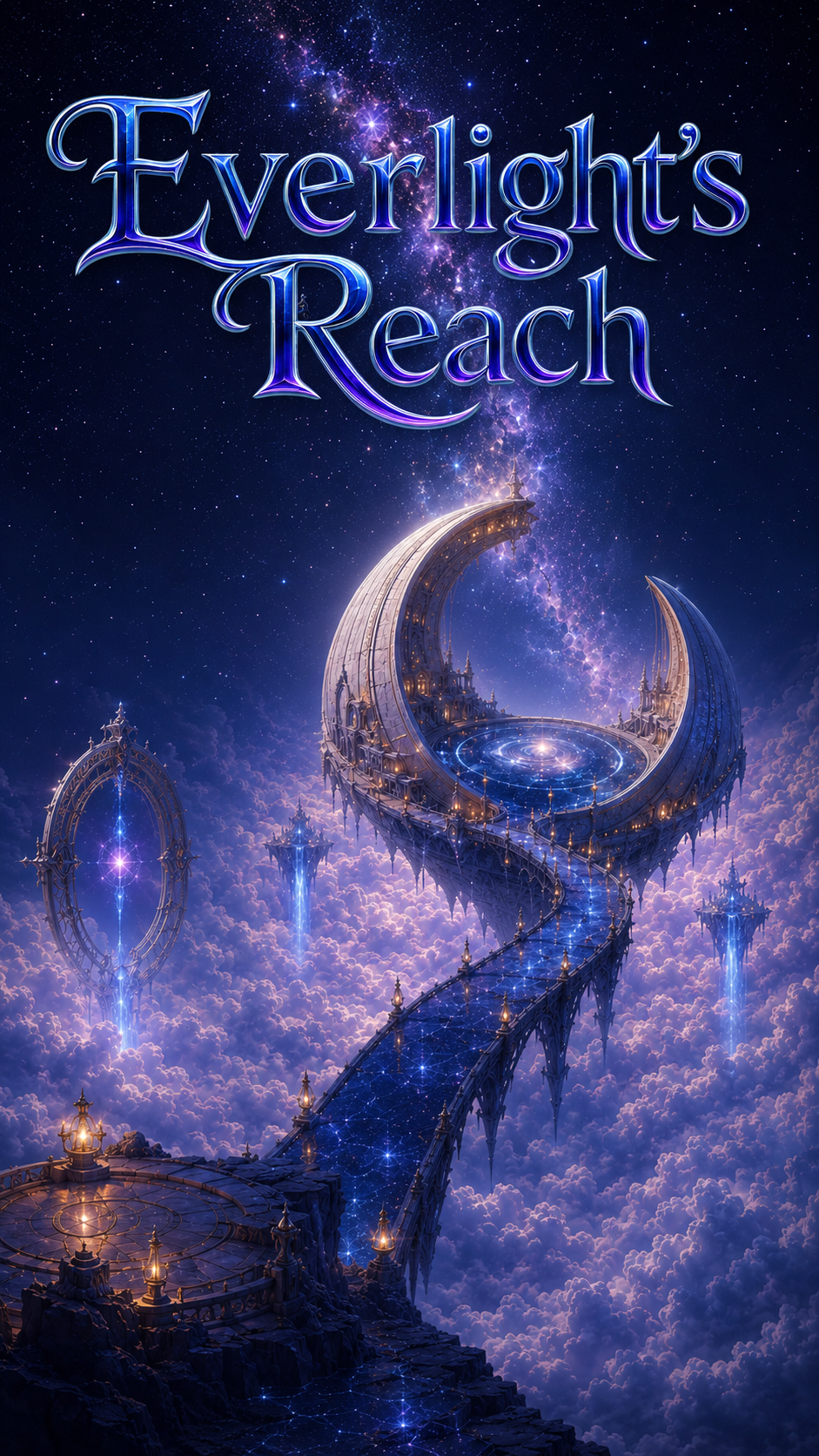 Everlight’s Reach beneath a celestial sky